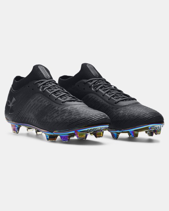Men's UA Shadow Pro FG Soccer Cleats in Black image number 5